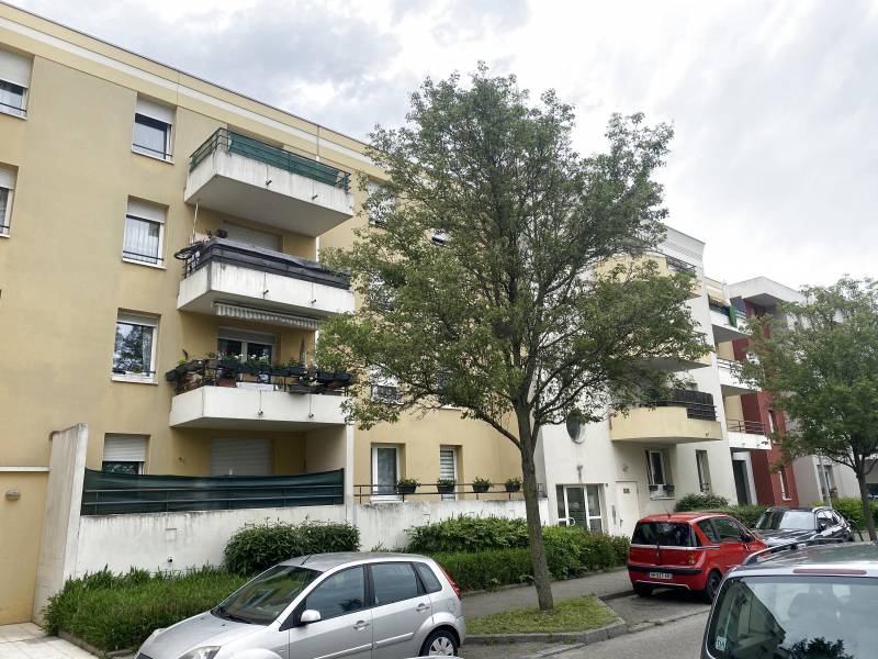 vendre son appartement rez de chaussée avec balcon et garage au meilleur prix rue Henri Loux à Strasbourg Poteries 